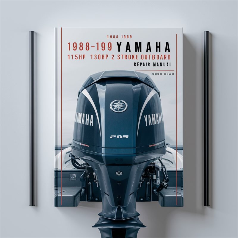 1988-1989 Yamaha 115HP 130HP 2-stroke Outboard Service Repair Workshop Manual PDF