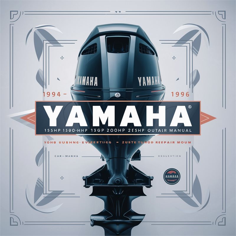 1994-1996 Yamaha 115HP 130HP 150HP 200HP 225HP 2-stroke Outboard Service Repair Workshop Manual PDF