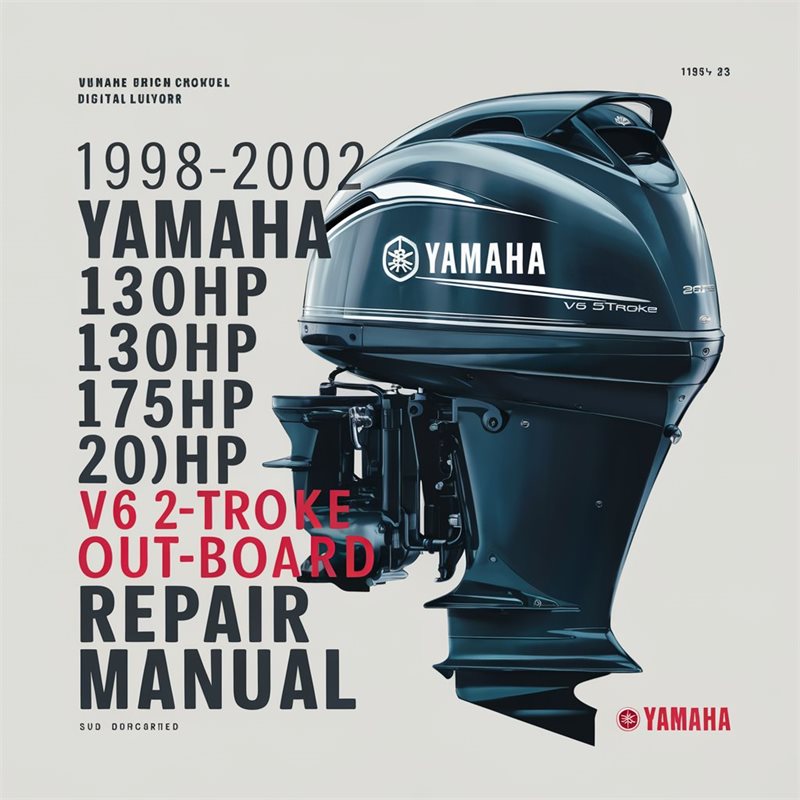 1998-2002 Yamaha 130HP 150HP 175HP 200HP V6 2-stroke Outboard Service Repair Workshop Manual PDF