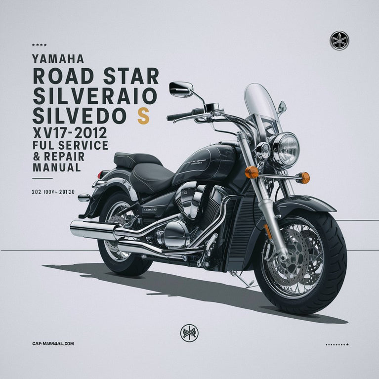 Yamaha Road Star Silverado S XV17 XV1700 2008-2012 Full Service & Repair Manual