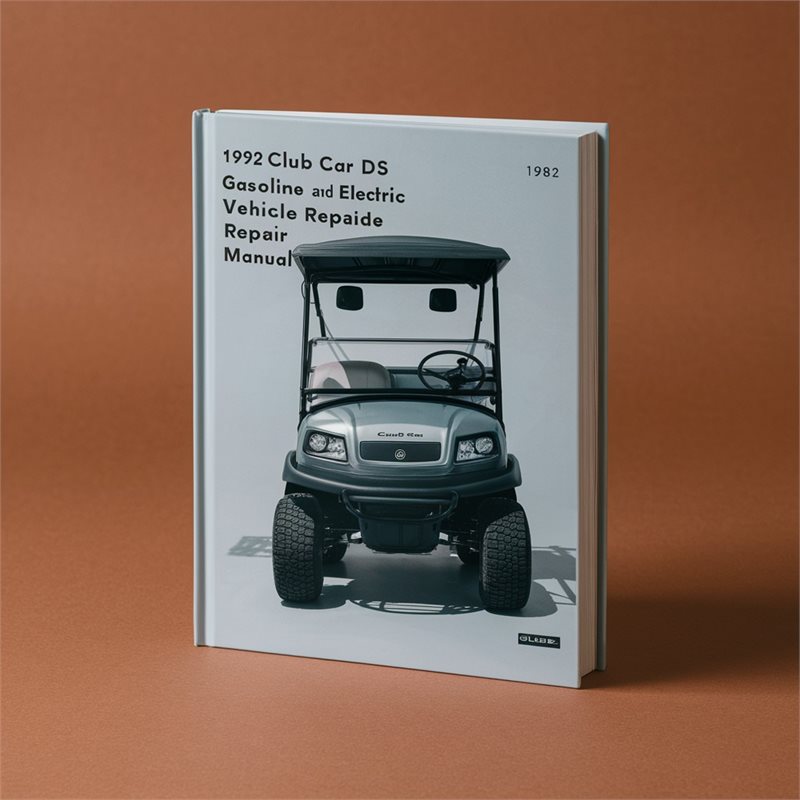 1992 Club Car DS Gasoline Electric Vehicle Service Repair Workshop Manual PDF