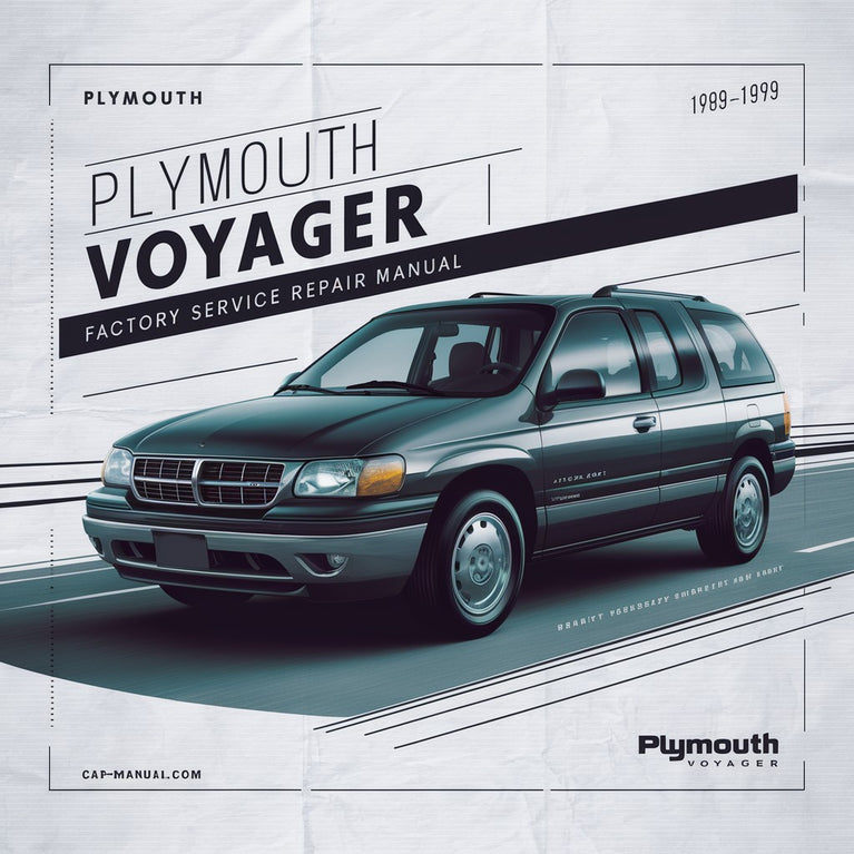 Manual de reparación y servicio de fábrica de Plymouth Voyager 1998 1999