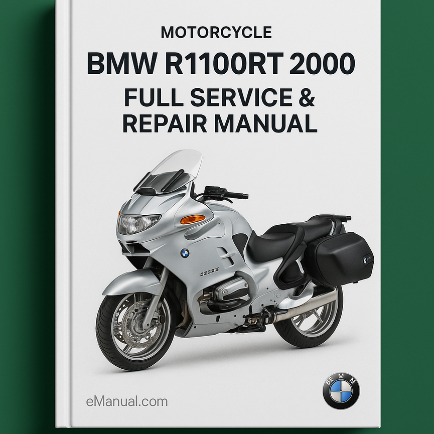 BMW R1100RT 2000 Full Service Repair Manual