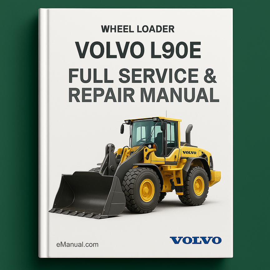 Volvo L90E Wheel Loader Full Service & Repair Manual