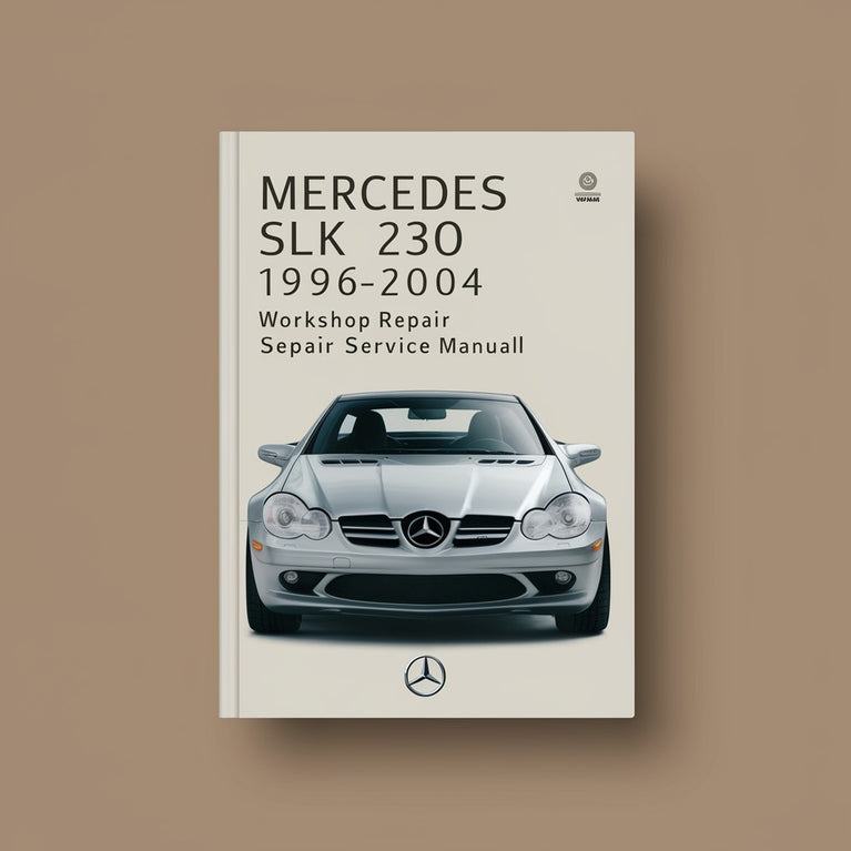 Manual de reparación y servicio del taller Mercedes SLK 230 1996-2004