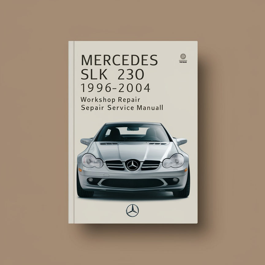 Mercedes SLK 230 1996-2004 Werkstatt-Service-Reparaturhandbuch