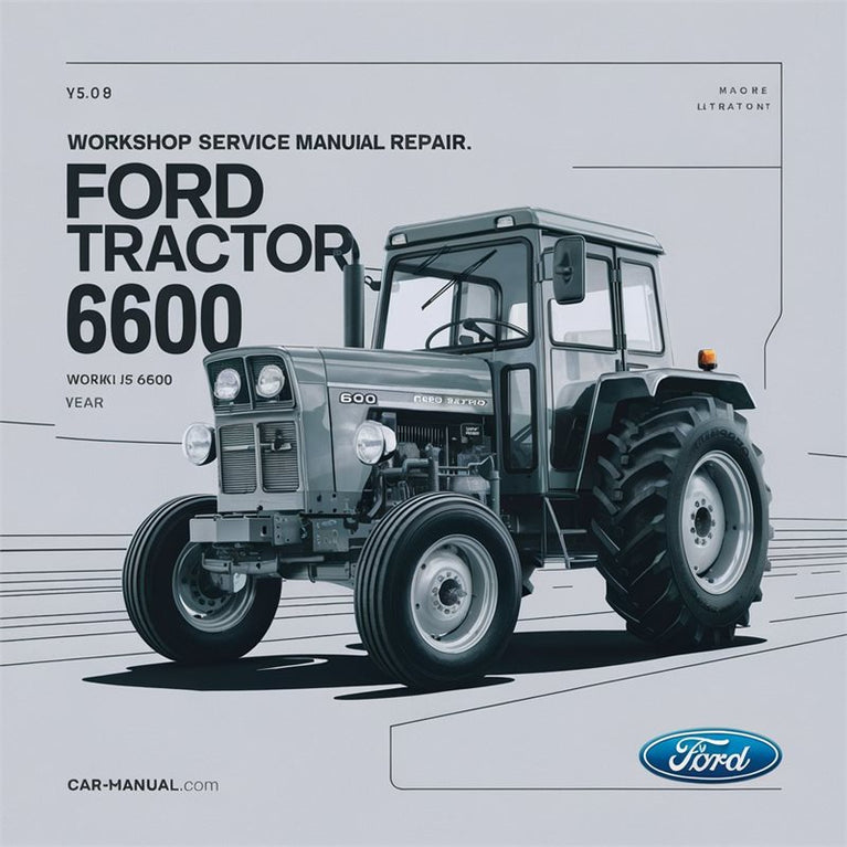 Ford Tractor 6600 Service Repair Workshop Manual PDF