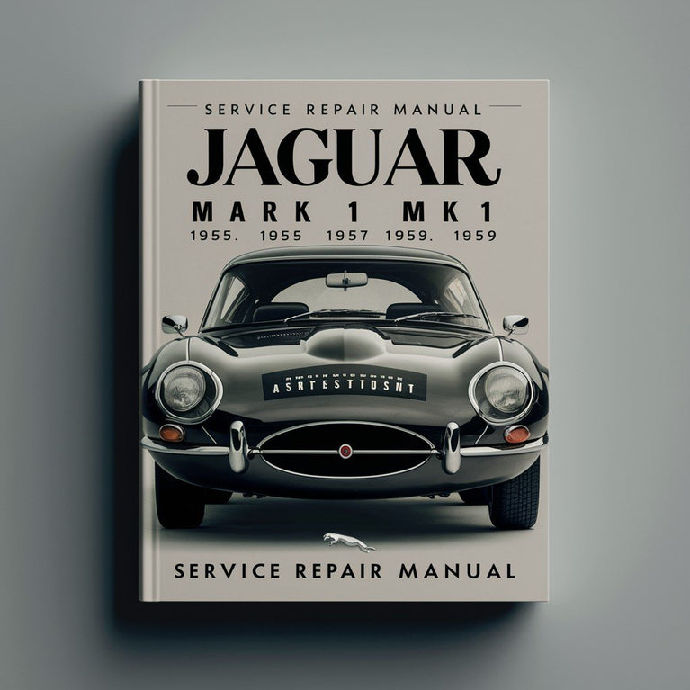 Manual de servicio y reparación del Jaguar Mark 1 MK1 1955 1956 1957 1958 1959