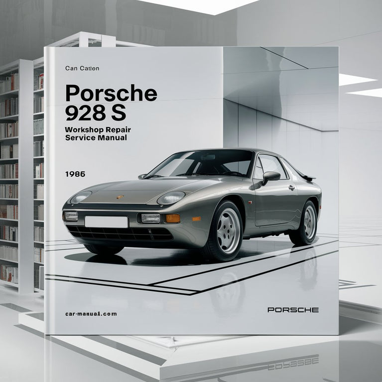 Manual de servicio y reparación del taller Porsche 928 S 1980-1986