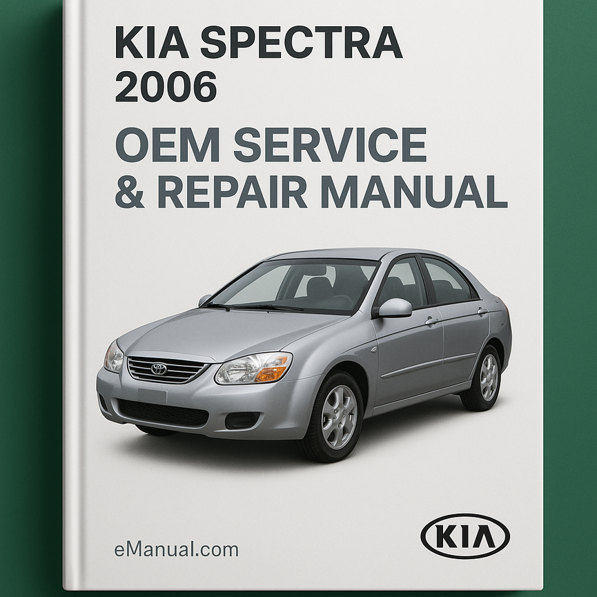 Kia Spectra 2006 Oem Service Repair Manual