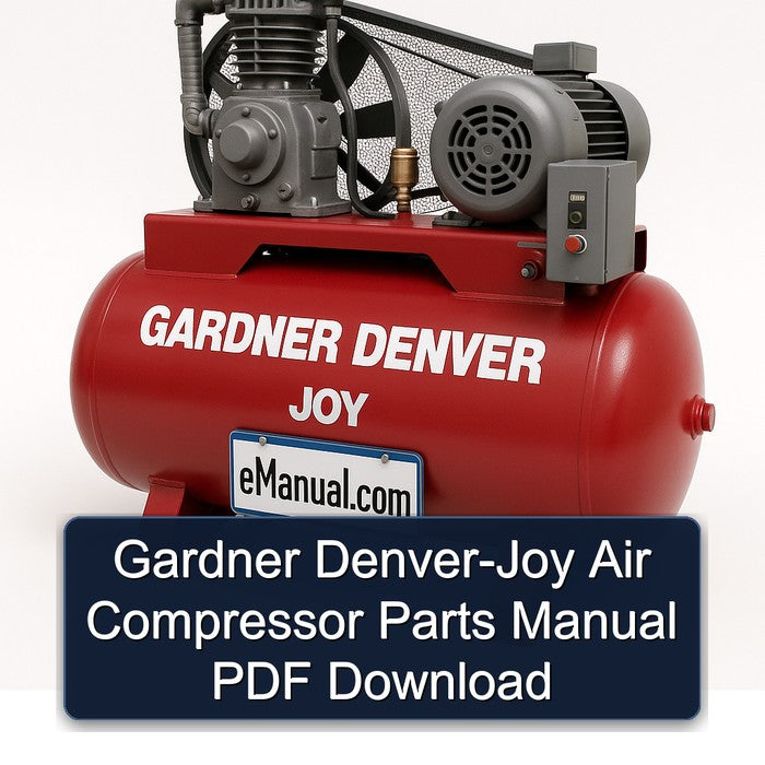 Gardner Denver-joy Air Compressor Parts Catalog PDF