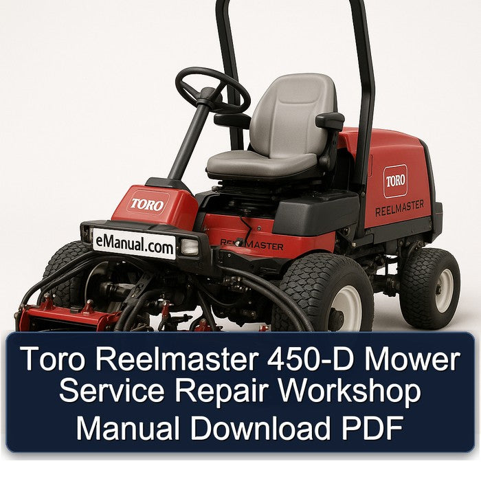 Toro Reelmaster 450-D Mower Service Repair Workshop Manual PDF