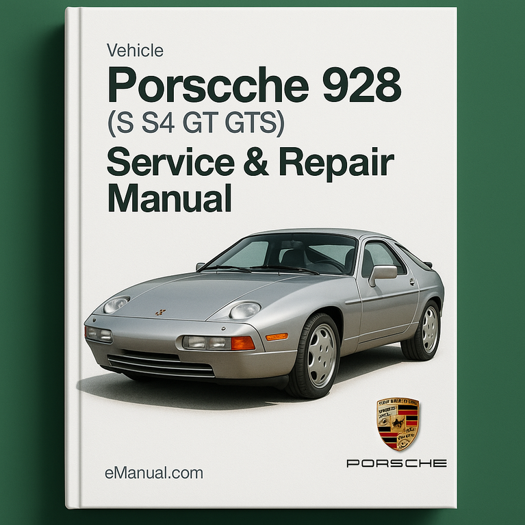 Manual de servicio y reparación del Porsche 928 (S S4 GT GTS)
