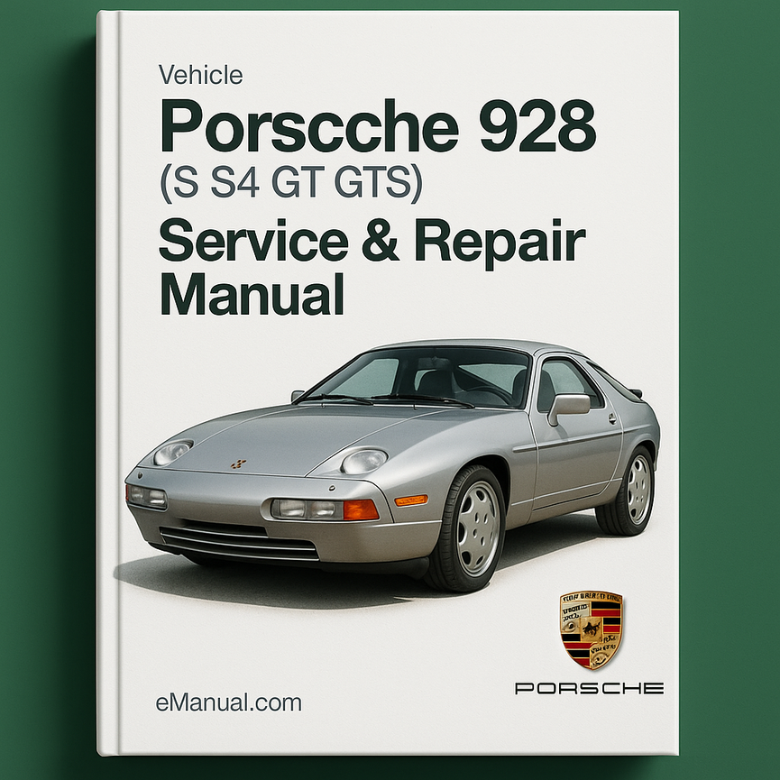Manual de servicio y reparación del Porsche 928 (S S4 GT GTS)