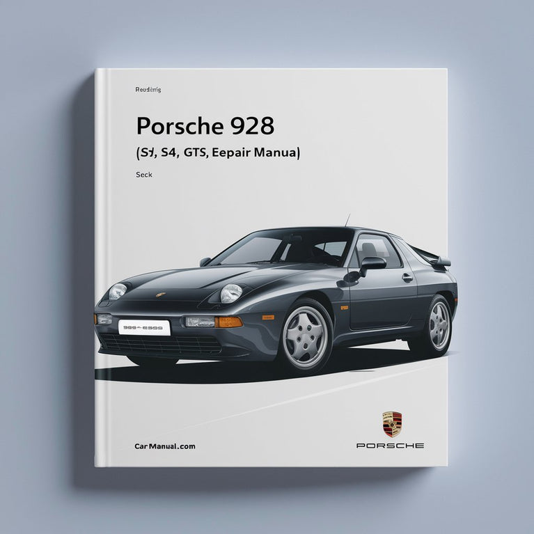 Manual de servicio y reparación del Porsche 928 (S S4 GT GTS)