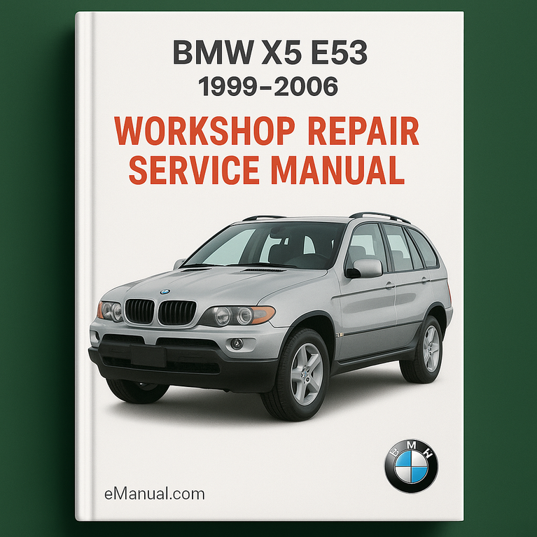 BMW X5 E53 1999-2006 Werkstatt-Reparatur-Servicehandbuch