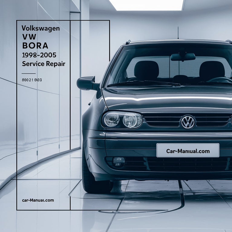 Volkswagen VW Bora 1998-2005 Service-Reparaturhandbuch