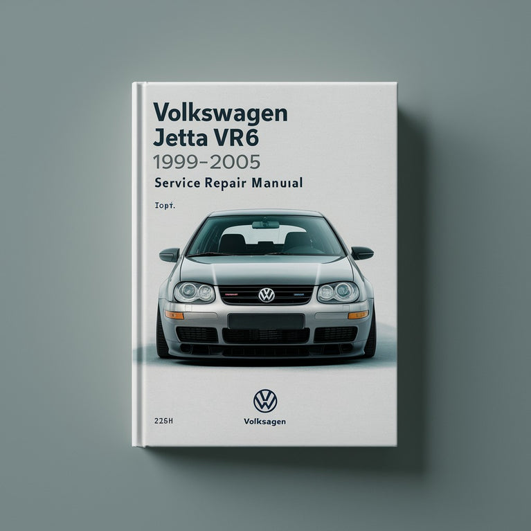 Manual de servicio y reparación del Volkswagen Jetta 2.8L VR6 1999-2005