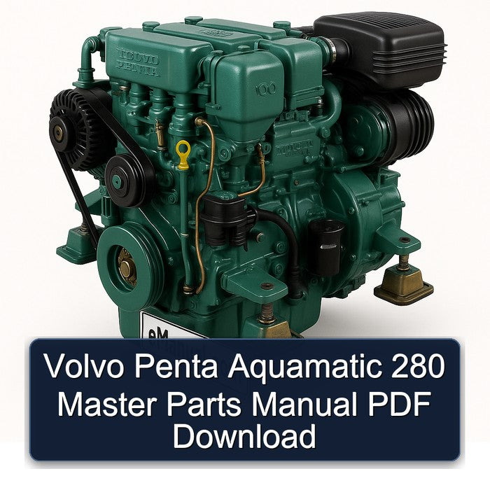 Volvo Penta Aquamatic 280 Master Parts Catalog PDF