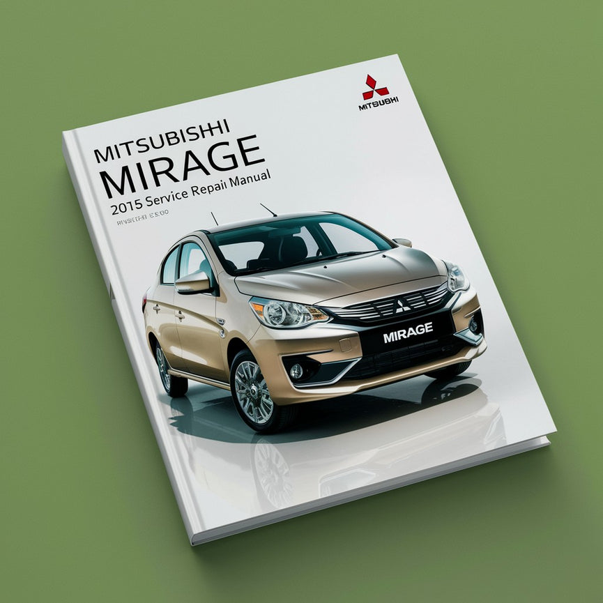 Manual de servicio y reparación de Mitsubishi Mirage 2015