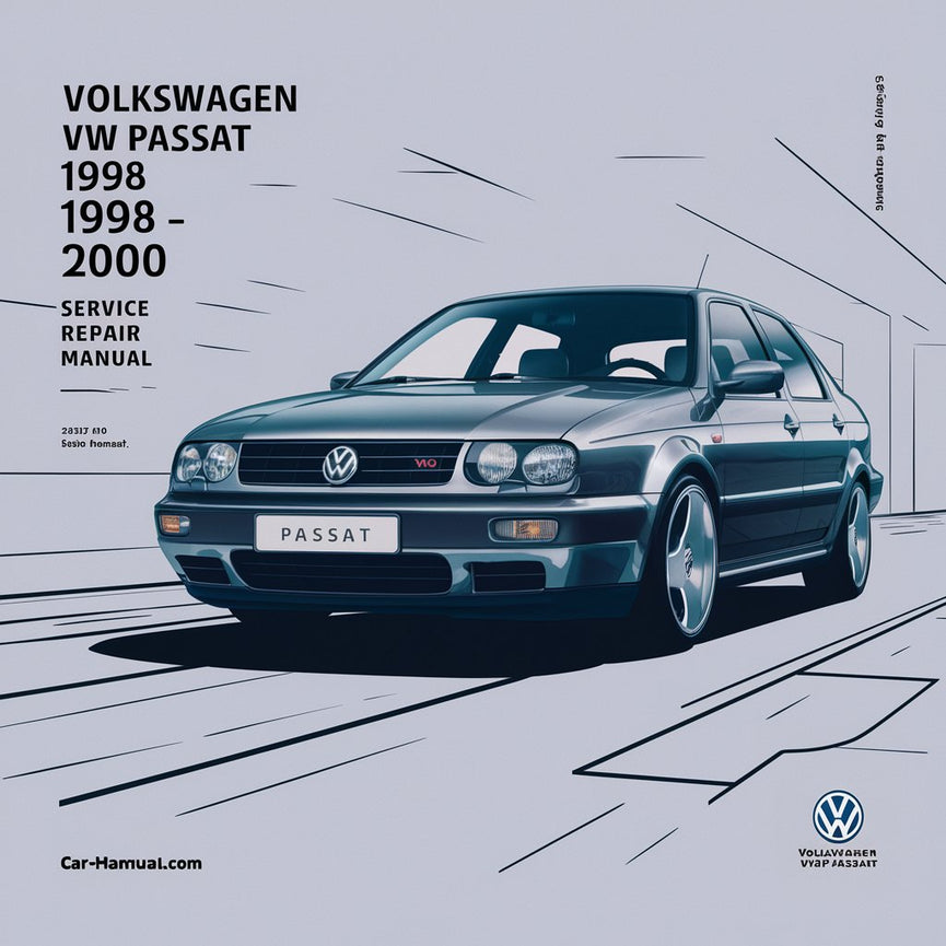 Manual de servicio y reparación del Volkswagen VW PASSAT 1998-2000