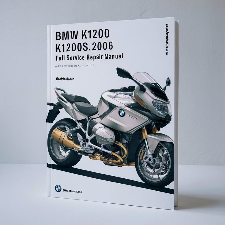 BMW K1200 K1200RS 1997-2006 Full Service Repair Manual