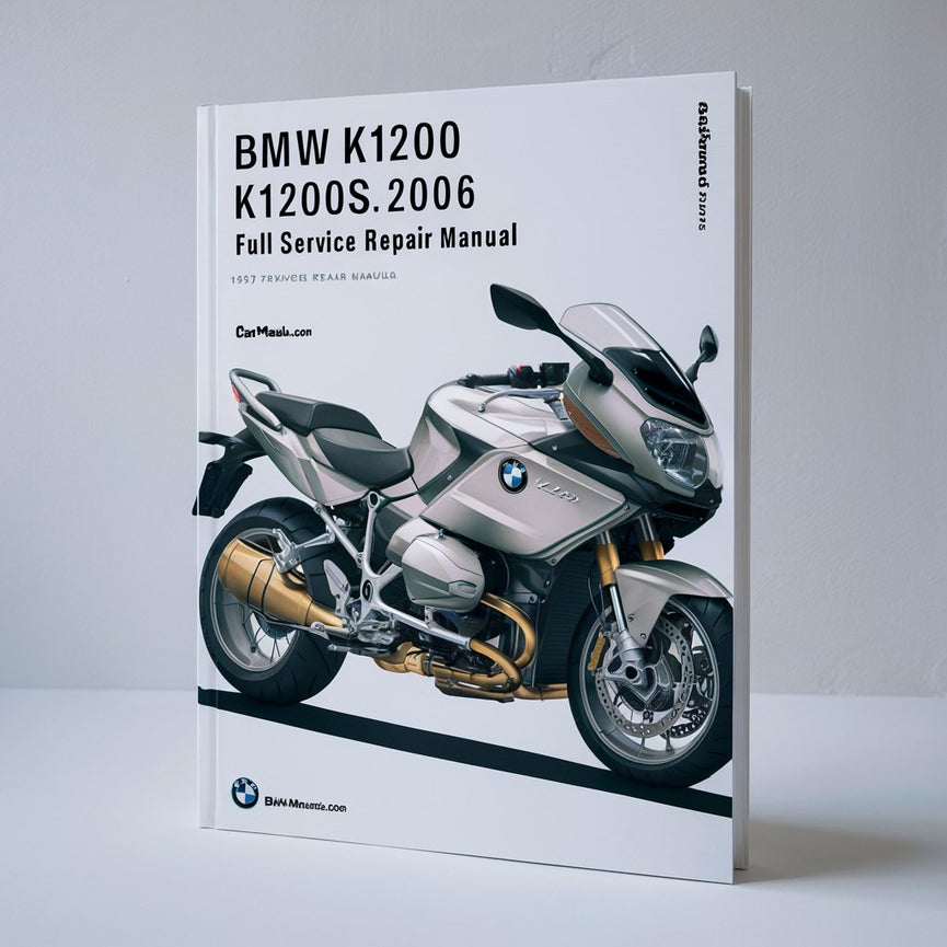 BMW K1200 K1200RS 1997-2006 Komplettes Service-Reparaturhandbuch