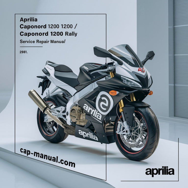 APRILIA Caponord 1200/ Caponord 1200 Rally Service-Reparaturhandbuch