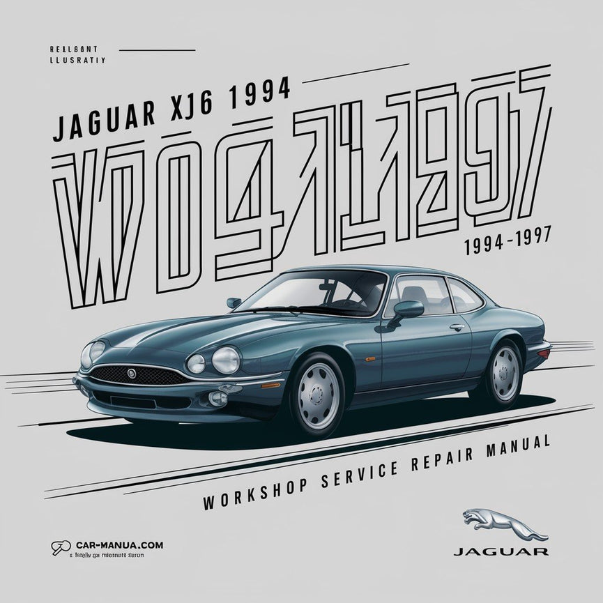 Manual de servicio y reparación del taller Jaguar XJ6 1994 1995 1996 1997