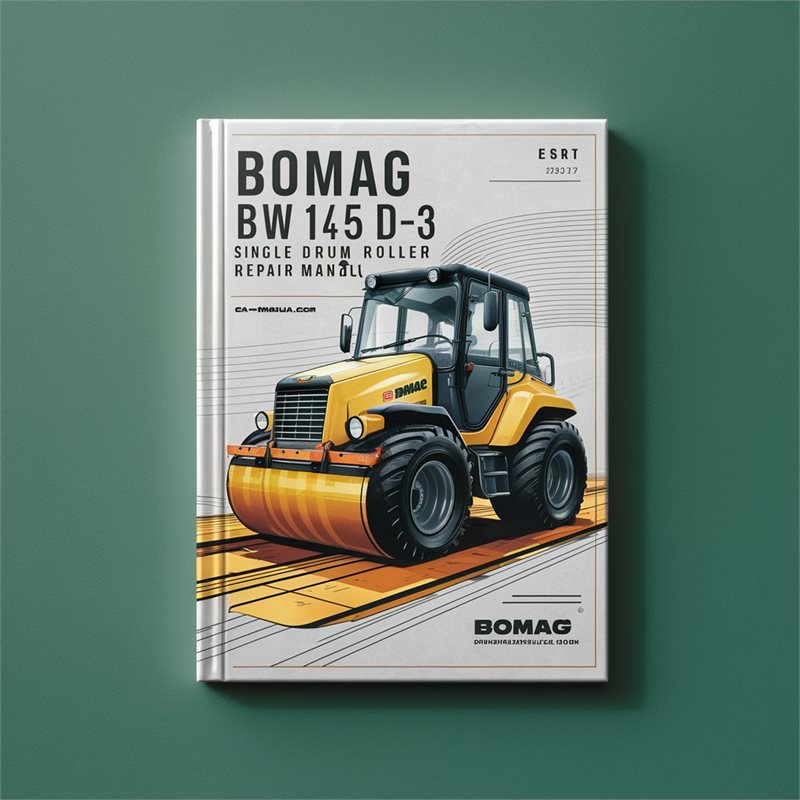 Bomag BW 145 D-3 Single Drum Roller Service Repair Workshop Manual PDF