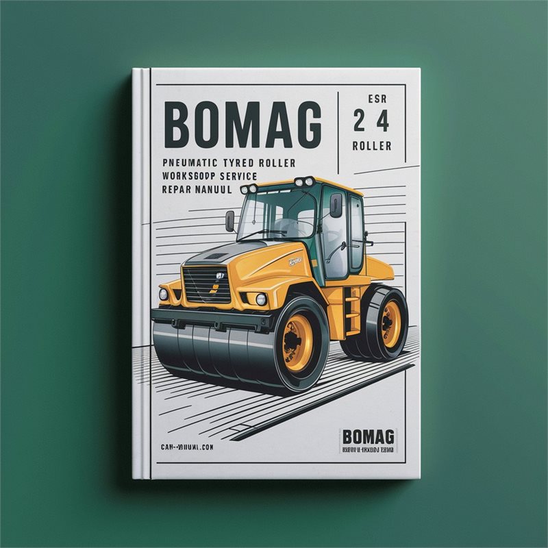 Bomag BW 24 R Pneumatic Tyred Roller Training Service Repair Workshop Manual PDF