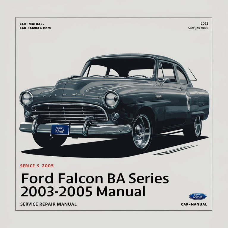 Ford Falcon BA-Serie 2003-2005 Service-Reparaturhandbuch