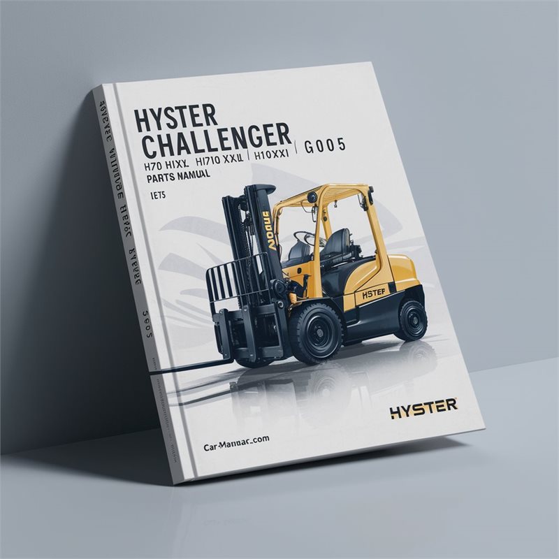 Hyster Challenger G005 (h70xl H80XL H90XL H100XL H110XL H90xls) Forklift Parts Catalog PDF