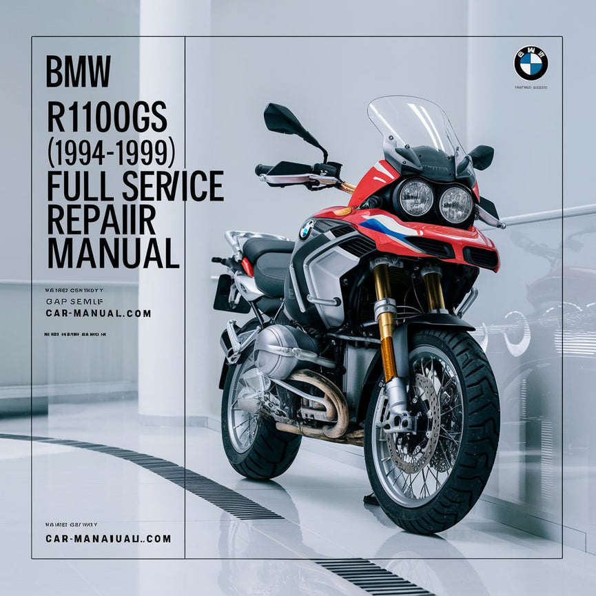 BMW R1100GS (1994-1999) Full Service Repair Manual