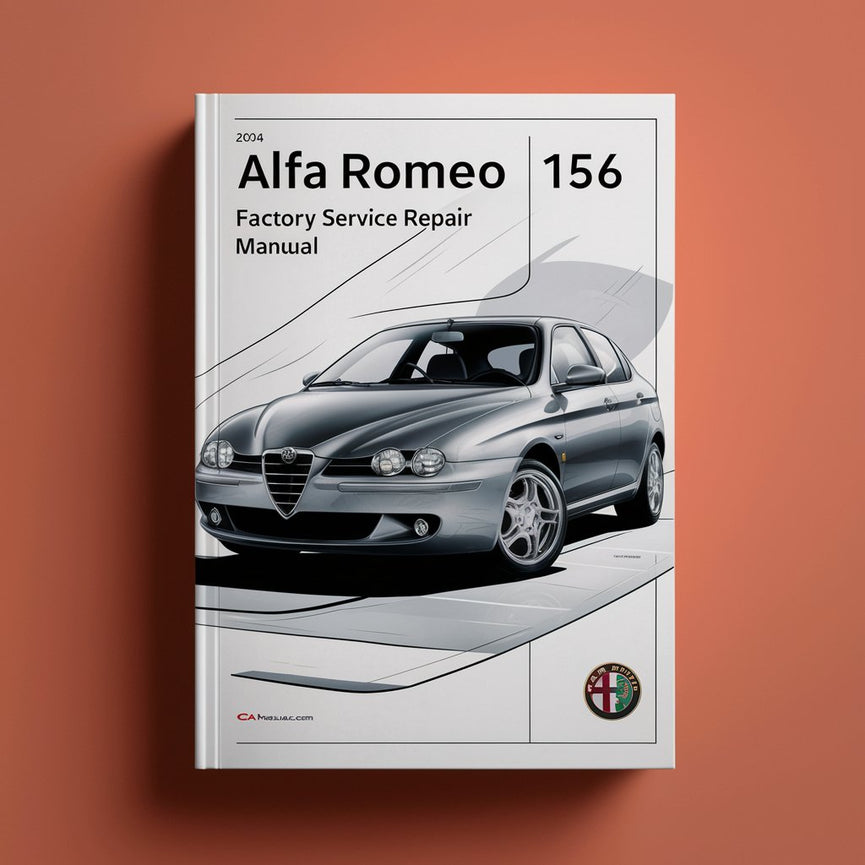 Manual de reparación y servicio de fábrica de Alfa Romeo 156 2004