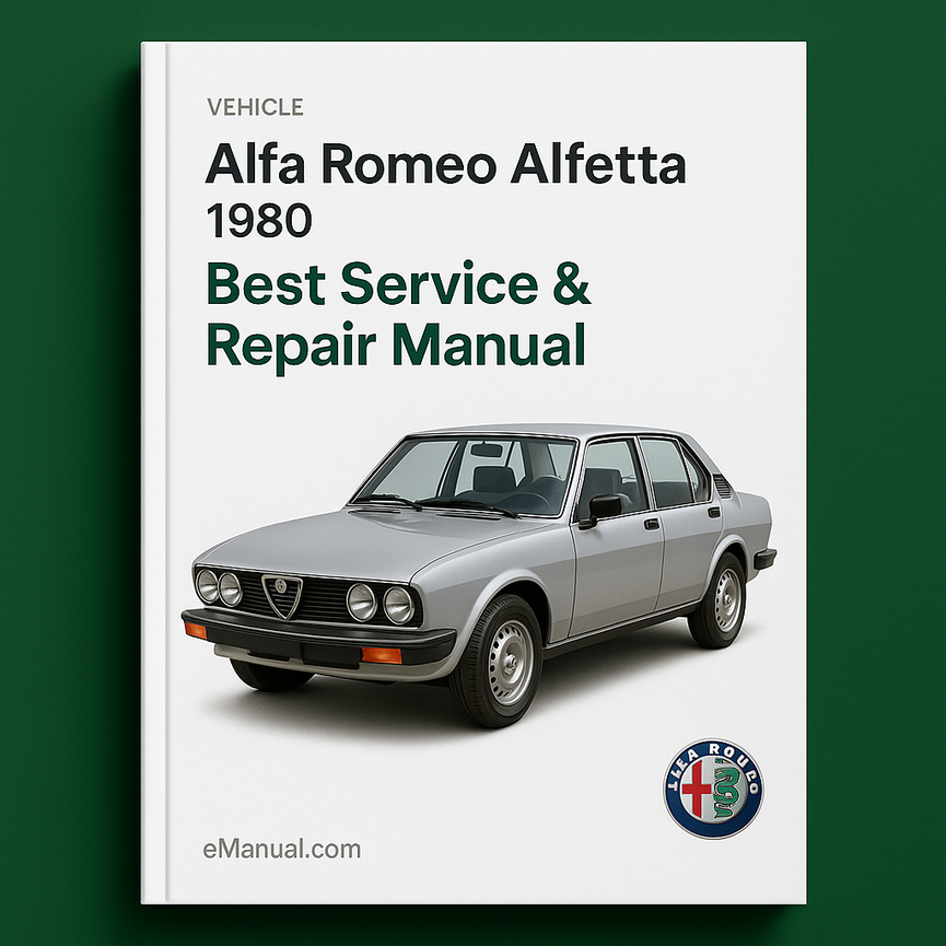 Alfa Romeo Alfetta 1980 Best Service Repair Manual