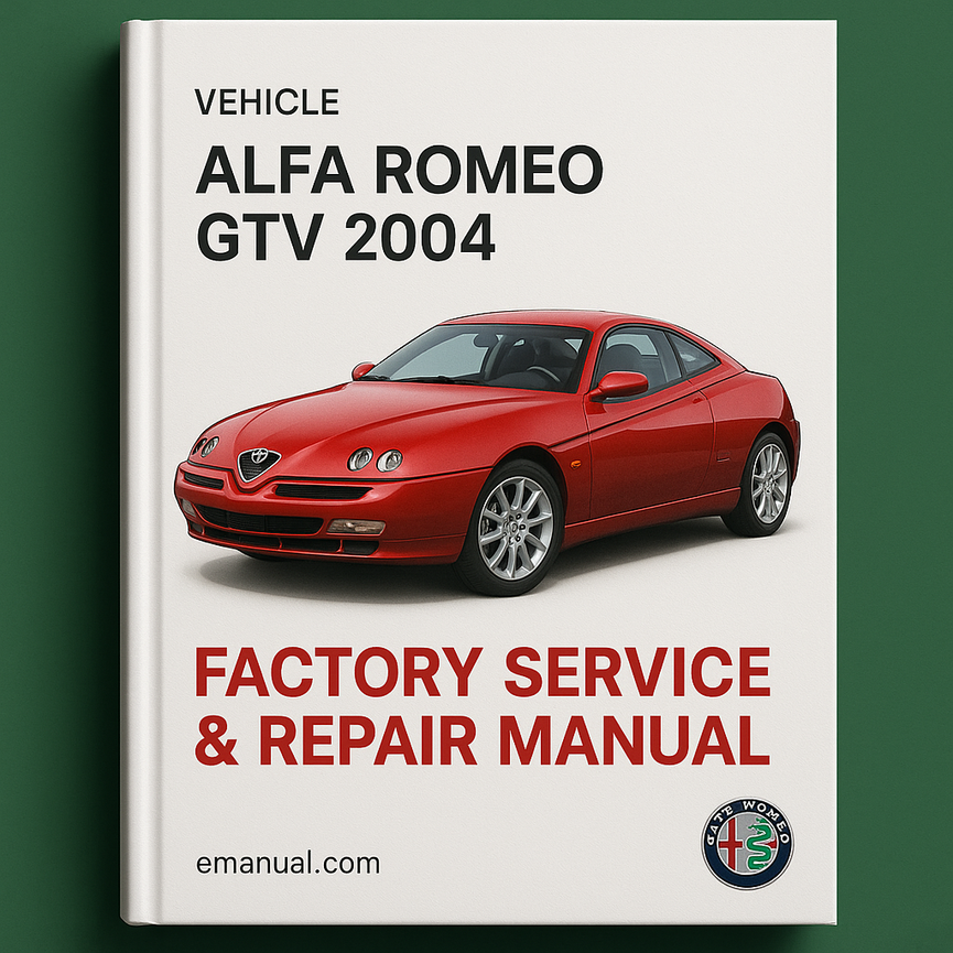 Alfa Romeo GTV 2004 Factory Service Repair Manual