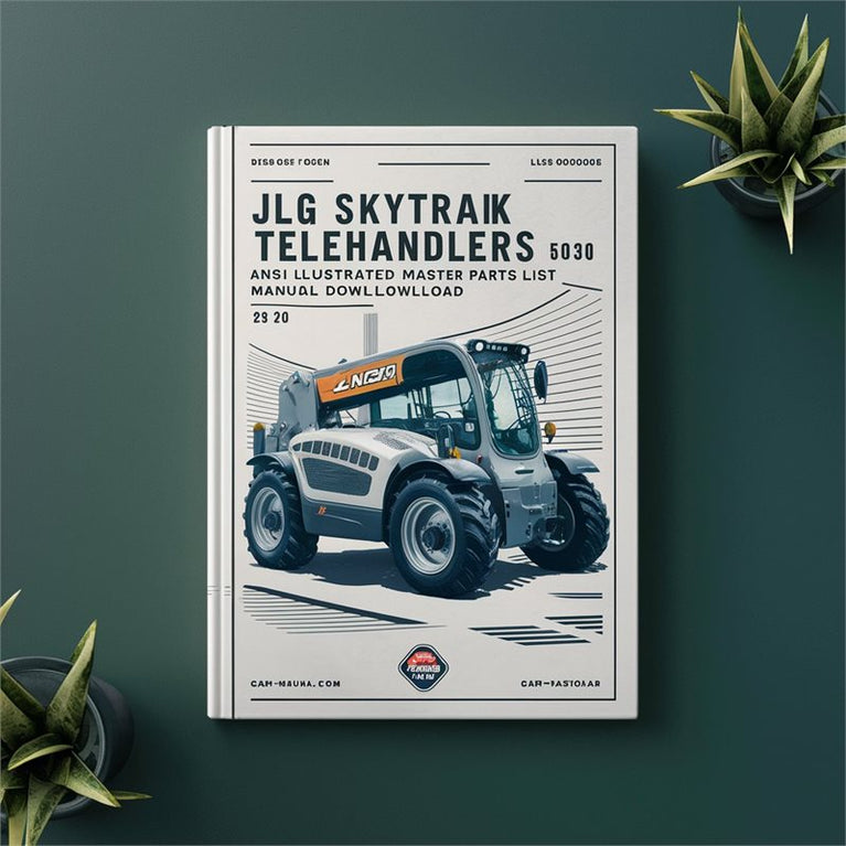 JLG Skytrak Telehandlers 5030 6034 Ansi Illustrated Master (p/n - 8990041-001) Parts Catalog PDF