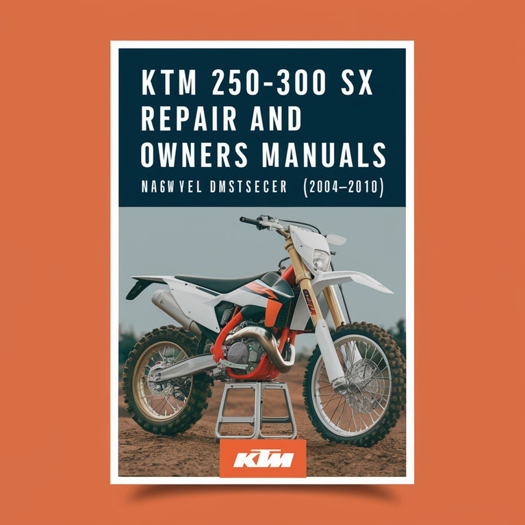 KTM 250-300 sx Reparatur- und Bedienungsanleitungen. Baujahre 2004-2010