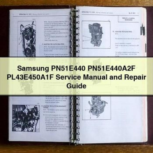 Samsung Pn51e440 Pn51e440a2f Pl43e450a1f Service Repair Workshop Manual PDF