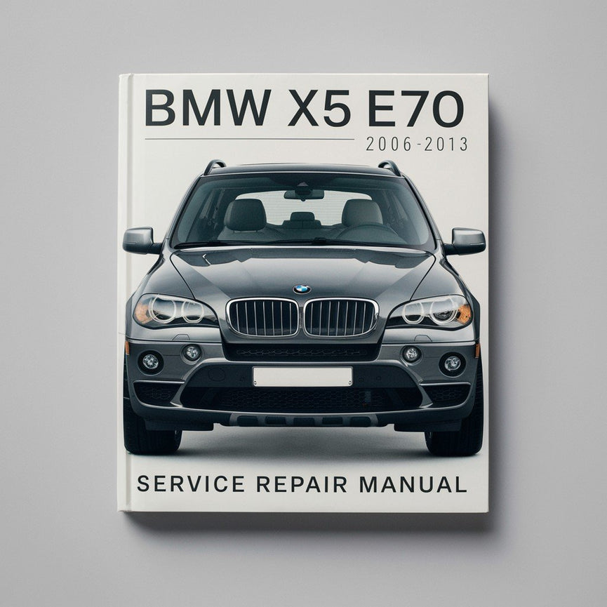 BMW X5 E70 2006-2013 Service-Reparaturhandbuch