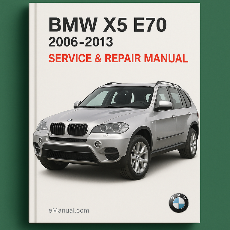 BMW X5 E70 2006-2013 Service-Reparaturhandbuch