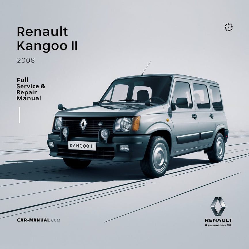 Manual de servicio y reparación completo del Renault Kangoo II 2008