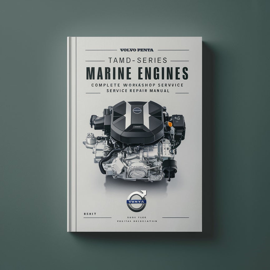 Volvo Penta TAMD Serie Diesel Schiffsmotoren Komplette Werkstatt Service Reparaturhandbuch