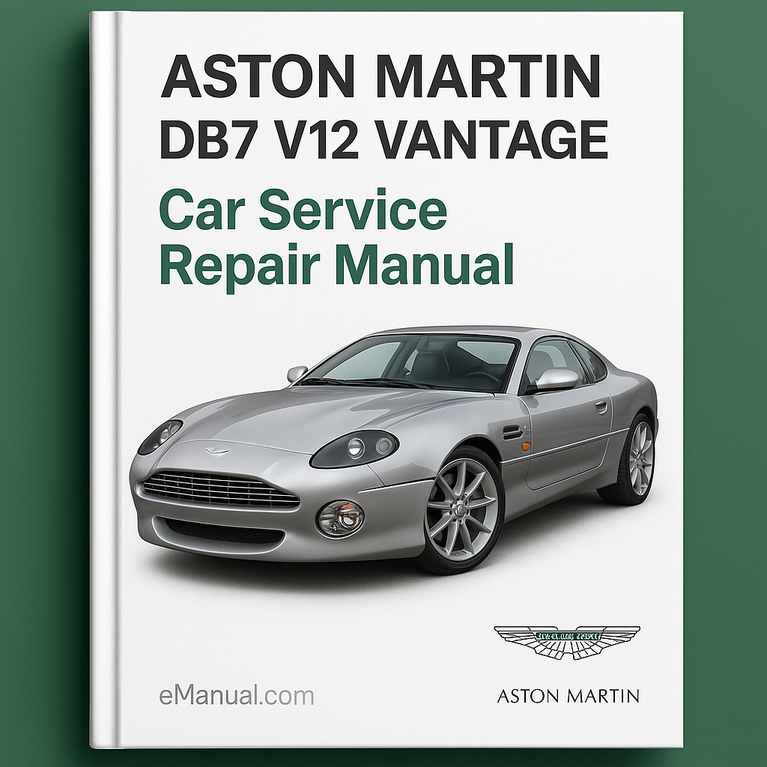 Manual de servicio y reparación del Aston Martin DB7 V12 Vantage 2000