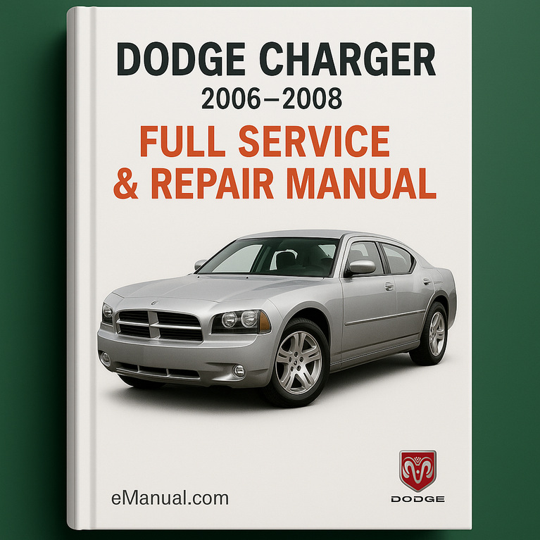 DODGE CHARGER 2006-2008 Full Service Repair Manual