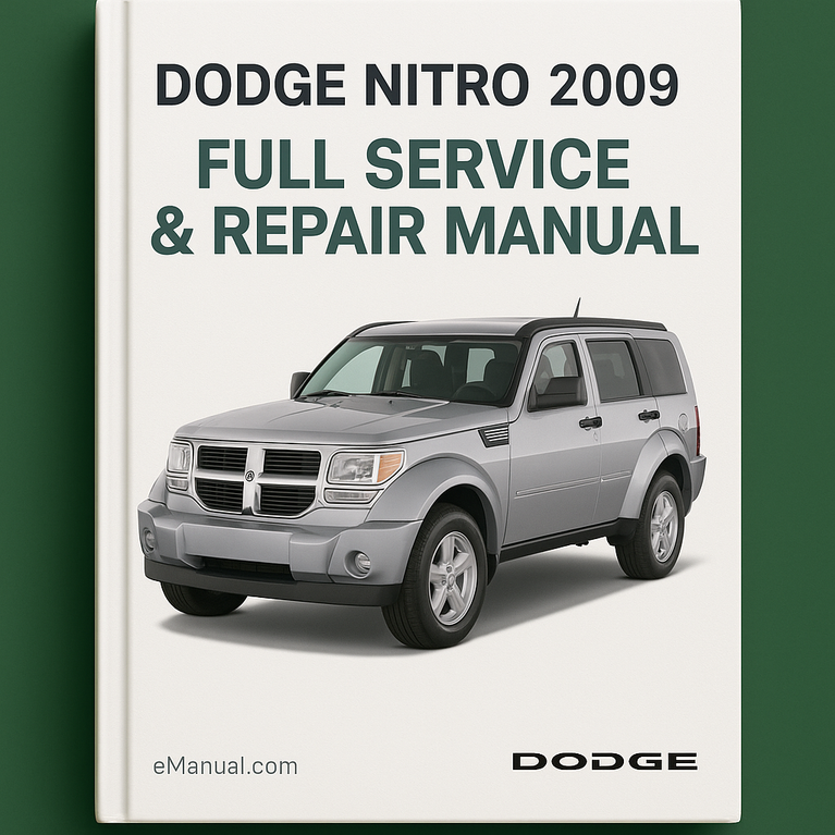 Dodge Nitro 2009 Full Service Repair Manual