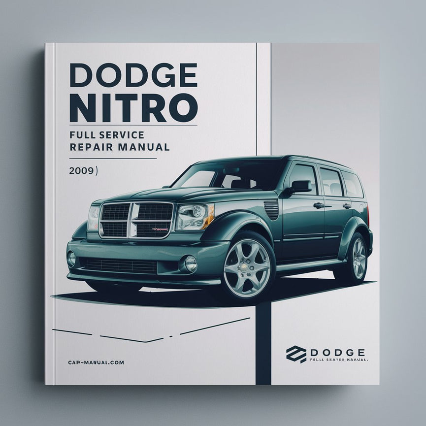 Manual de reparación y servicio completo del Dodge Nitro 2009