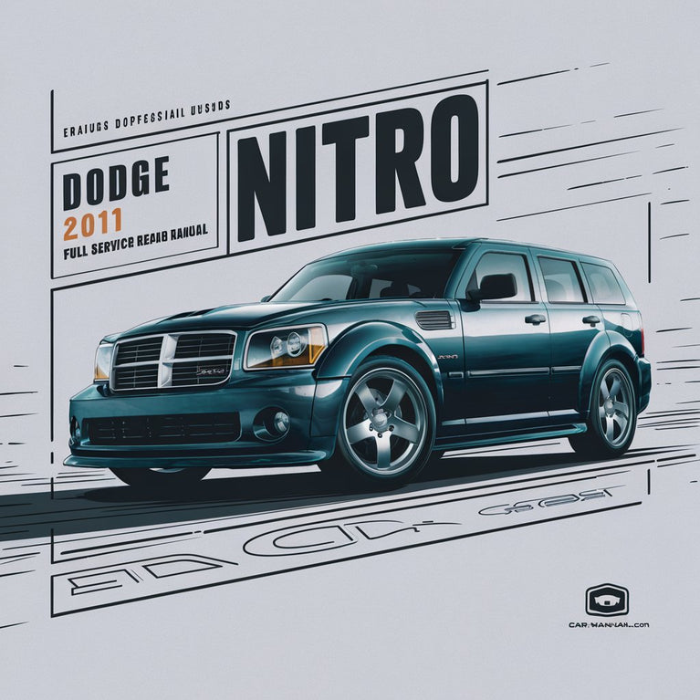 Manual de servicio y reparación completo del Dodge Nitro 2011