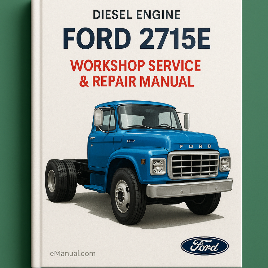 Ford 2715E diesel engine Workshop Service Repair Manual